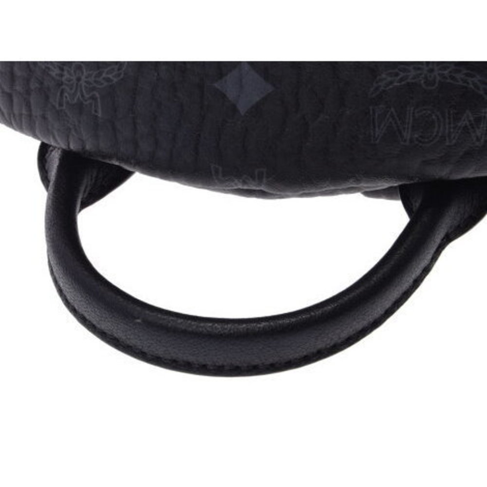 Mcm Backpack Rucksack Backpack Black Studded - image 3